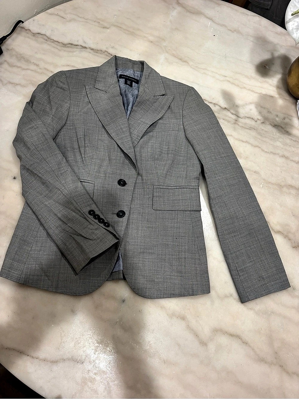 Banana Republic Gray Blazer Size 2P